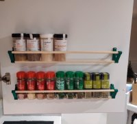 I've seen some recent interest in spice racks, so I wanted to share my  senior design project, MeasureMINT, the automatic spice dispenser! :  r/3Dprinting