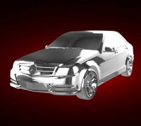 Mercedes Benz C-Class W203 | 3D model