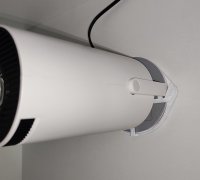 Chinese HY300 Projector Wall/Ceiling Support Holder by Gustavo Morais, Download free STL model