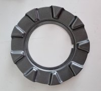 Wheel hub cover for MSW rim with Tesla logo by cellinet