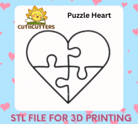 STL file MELTING HEART CLAY CUTTER SET 🫠・Model to download and 3D  print・Cults