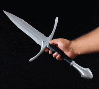 3MF file Wii Sports Resort  Swordplay Sword 🗡️・3D printer