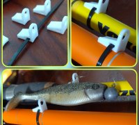 Fishing Rod Belt Holster by Mr. Purple, Download free STL model