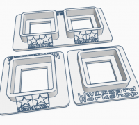 Free STL file Scrapbooking glue holder 👽・Design to download and