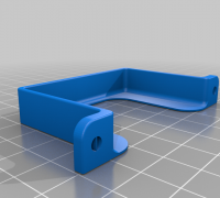 Support multiprise imprimé en 3D pour mur ou bureau Support de