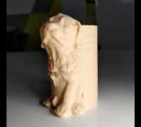 dog pencil holder 3D Models to Print - yeggi