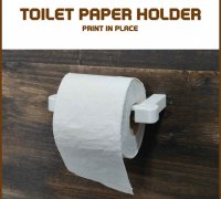 Minimalist Quick Change Toilet Paper Roll Holder by Chriswak