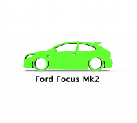 STL file Ford Focus MK2 LV 🚙・3D print object to download・Cults