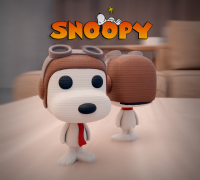 STL-Datei Snoopy Schlüsselanhänger 🐾・3D-druckbares Modell zum