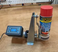 Eccentric paint spray can shaker/mixer for your drill by Marvin