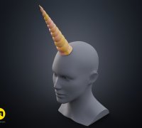 3D Printed Unicorn Horn by Adafruit, Download free STL model