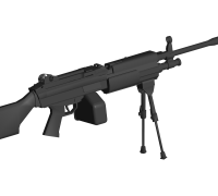 3D file M4A1 M16A4 rifle airsoft EBB GBB 🔫・3D printing design to  download・Cults