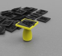 alphabet stamps 3D Models to Print - yeggi