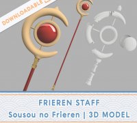 Flamme cosplay accessories set from frieren STL file | 3D Print Model