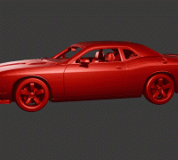 Datei STL Dodge Challenger Schalter Knopf Dekoration Abdeckung Ring・Modell  für 3D-Druck zum herunterladen・Cults