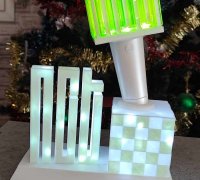 SKZ Stray Kids Light Stick Stand by gexgecko, Download free STL model