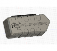 Archivo STL FUNDA RESISTENTE FLIPPER ZERO 🔌・Objeto imprimible en 3D para  descargar・Cults