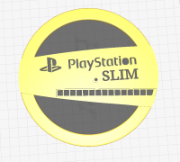 STL file Horizontal Support Playstation 5 SLIM  PS5 - Disc Version 🎮・3D  printer model to download・Cults