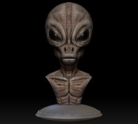 STL file Alien Mask 👽・3D printer design to download・Cults