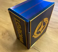 STL file LORCANA - Unsleeved Deck Box (Combine with Ink Type Emblems in  description) 📦・Template to download and 3D print・Cults