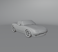 STL file Mazda mx-5 NB, RC car in 1:24 scale 🚗・Model to download and 3D  print・Cults