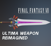 Final Fantasy VII Series - Buster Sword - Bracelet - Shoulder 3D
