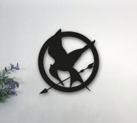 STL file Books Holders - Hunger Games 📚・3D printable model to  download・Cults