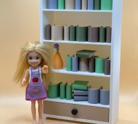 OBJ file disney hachette mini book library 📚・3D printer model to
