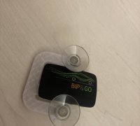 Fichier STL gratuit Adaptateur Badge Telepeage Ulys 📛・Design