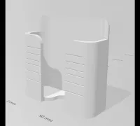 Soporte de pared para celular by Puzzles Print 3D, Download free STL model