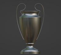 UEFA Champions League Trophy Ucl - 3D Model by polygun