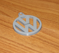 Key Llavero Volkswagen by NOVELTY 3D, Download free STL model