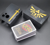 Archivo STL Caja del juego de cartas UNO 🦸・Diseño de impresión
