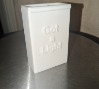 3D printing Cigarette box - Cigaboite 12 - étui cigarettes / box