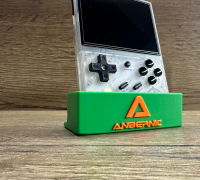 Anbernic RG35XX plus & Non-plus Articulating Screen Protector Mod 3D  Printed Case Modification 