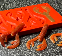 lure mold craw 3D Models to Print - yeggi