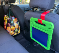 STL file Bag holder hook for car headrest 🪝・3D print design to  download・Cults