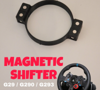 Logitech G923(G920,G29) Shifter Knob by YetiEngineering, Download free STL  model