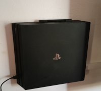 STL file wall mount for PS4 Pro 🎮・3D printable model to download