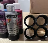 craft paint holder 3D Models to Print - yeggi