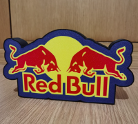 STL file Red Bull Lamp, Red Bull Lamp 🐂・3D print design to