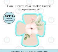 cross cookie cutter 3D Models to Print - yeggi
