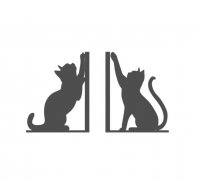 bookend cat 3D Models to Print - yeggi