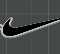 STL file Dripping Nike Logo inspired Embosser 🧑‍🎨・3D printer