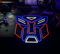 STL file LED neon light 🔦・3D printable model to download・Cults