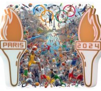 STL file PARIS 2024 OLYMPIC MASCOT THE PHRYGIAN ⚽・3D printable model to  download・Cults