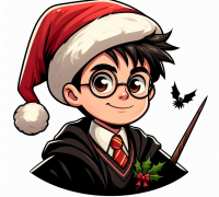 STL file Harry Potter Christmas Ornaments - PACK X 5 🎄・Template
