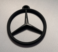 Mercedes Logo by Conair, Download free STL model
