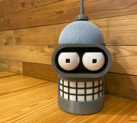 Archivo STL Soporte Alexa echo dot 4 Bender 🤖・Objeto para impresora 3D  para descargar・Cults