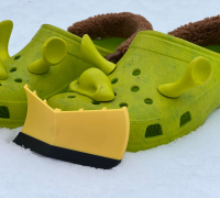 Crocs name charms by Makkuro, Download free STL model